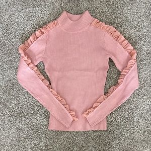 size medium, pink dress shirt